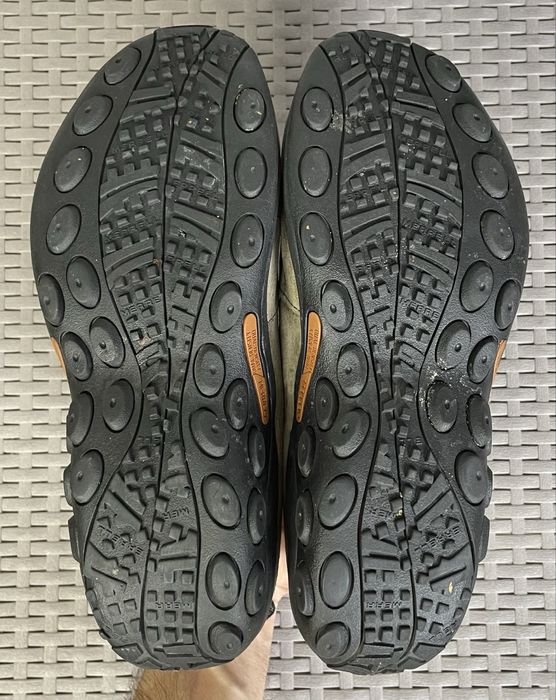 Merrell кроссовки полуботинки 44 размер кожаные серые