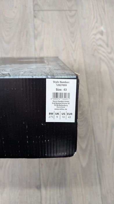 Mil Tec Swat Берці Черевики Оригінал Нові Тактичні Шкіряні Утеплені