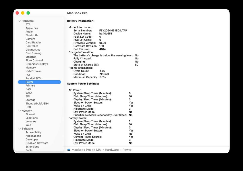Macbook Pro M1 PRO 14'' (32 GB RAM) 512GB 2021