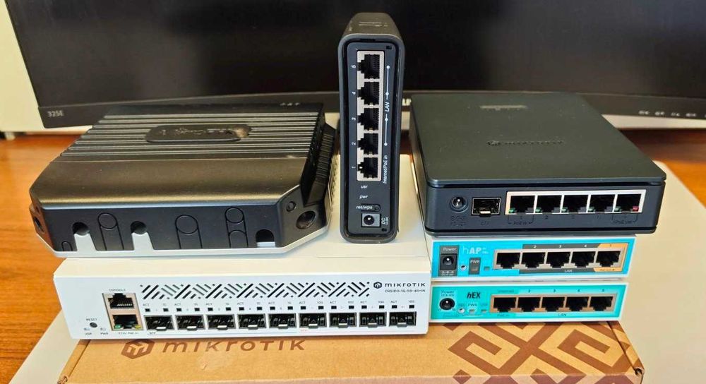 Mikrotik axS ac2 hex ac CRS310-1G-5S-4S LtAP LTE6 kit 3SIM: 3 499 грн ...