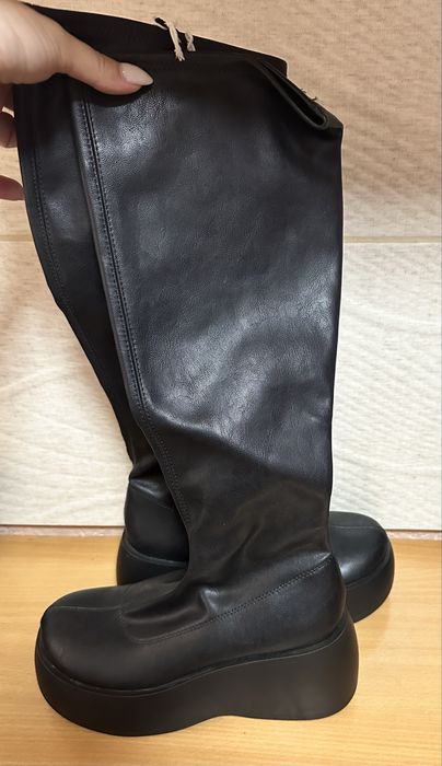 Kozaki typu skarpeta, jesienne, wysokie – rozmiar 37