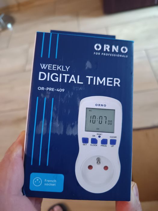 Programator czasowy firmy orono nowy