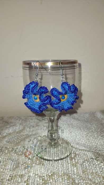 Kolczyki rękodzieło