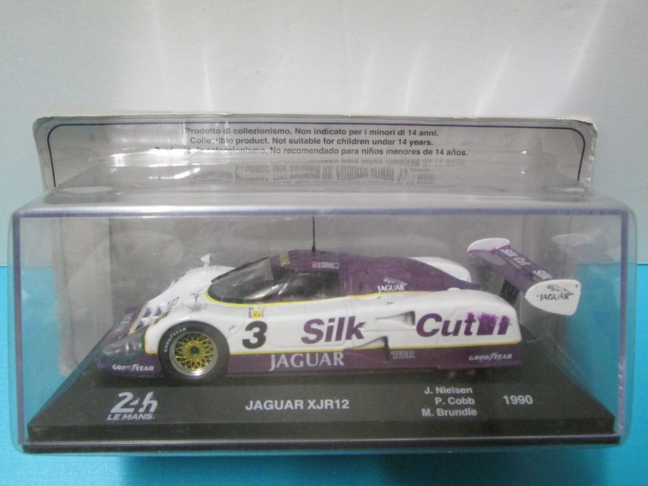 Modèle Réduit 1:18 Jaguar XJR-12 #3 - Le Mans 1990, Pilotes Gachot/Nielsen/Cobb (CMR)
