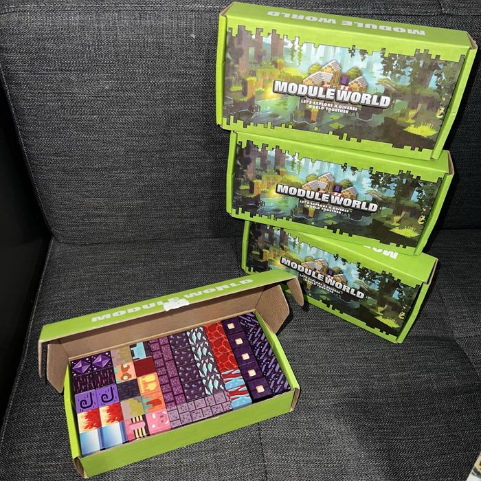 Магнітний конструктор 100 шт майнкрафт/печера minecraft конструктор