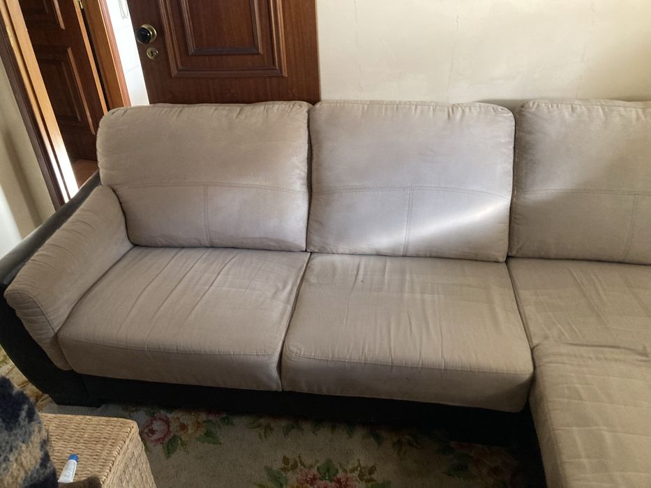 Venho sofa chaise longue em bom estado