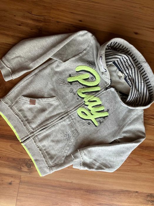 Bluza rozpinana dla chłopca 2 sztuki  COCO CLUB i Topolino rozm. 122