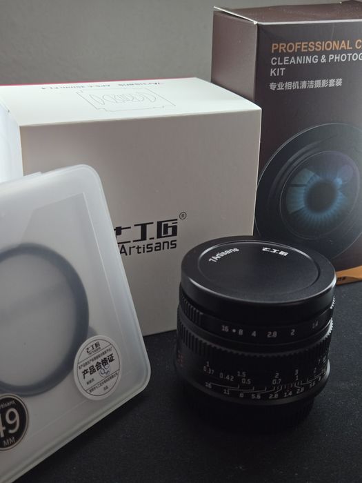 Об'єктив 7artisans 35mm f 1,4  micro 4/3 Новий!