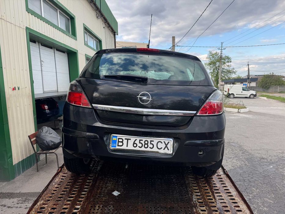 Opel Astra H 2012 ДТП