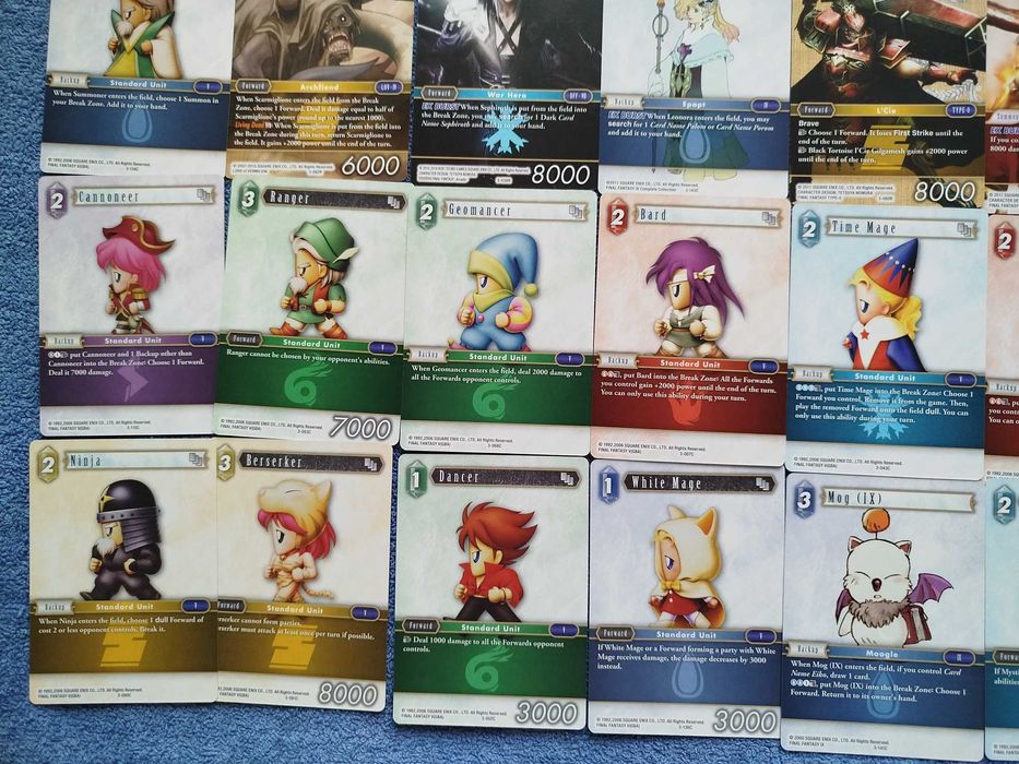Картки Final Fantasy Trading Cards TCG