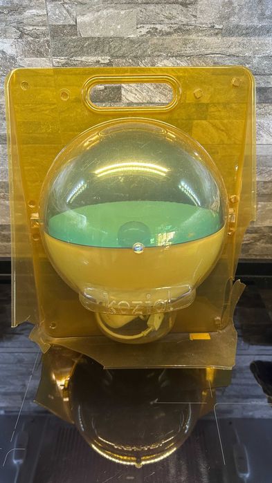 Candeeiro de Teto Orion Azul Transparente da KOZIOL