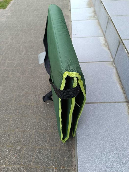 mata leżak kempingowa crivit plażowa z oparciem składana walizka