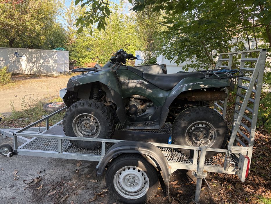 Kawasaki Brute Force 750 4x4 + лафета МАГ 203 (2023 г.)