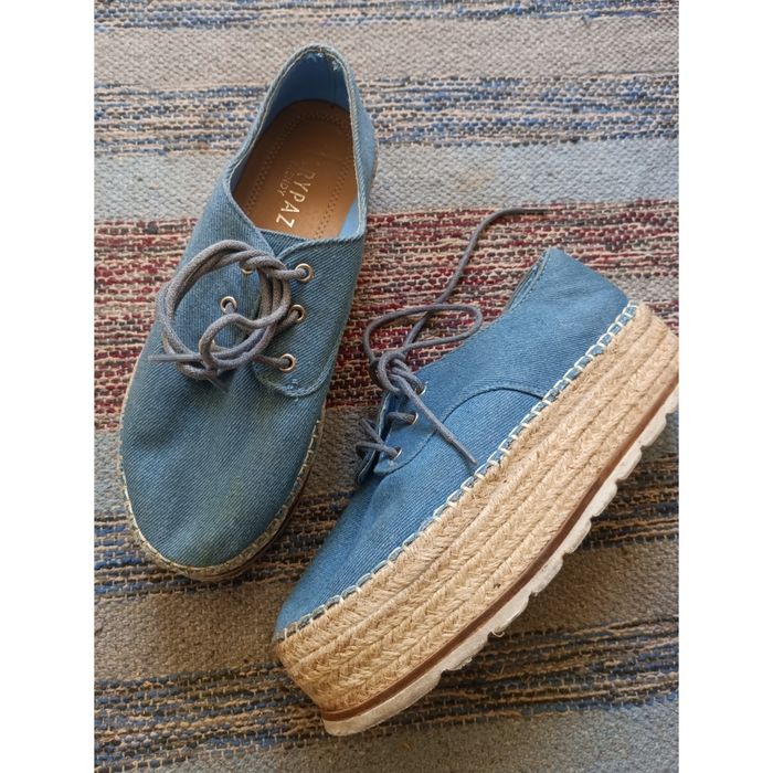 Sapatos plataforma de ganga Marypaz