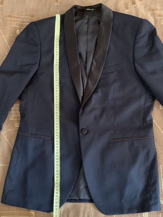 Класичний чоловічий костюм Slim fit (двойка) розмір S 44