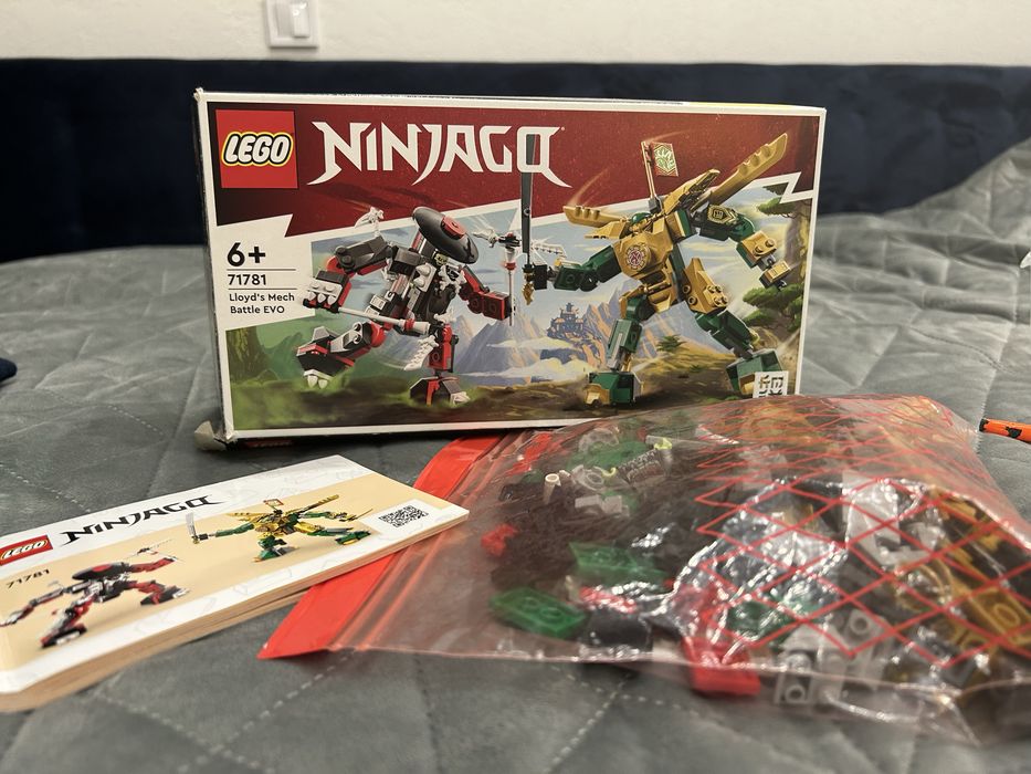 Лего LEGO NINJAGO 71781 Битва робота Ллойда EVO 223 деталі (71781)