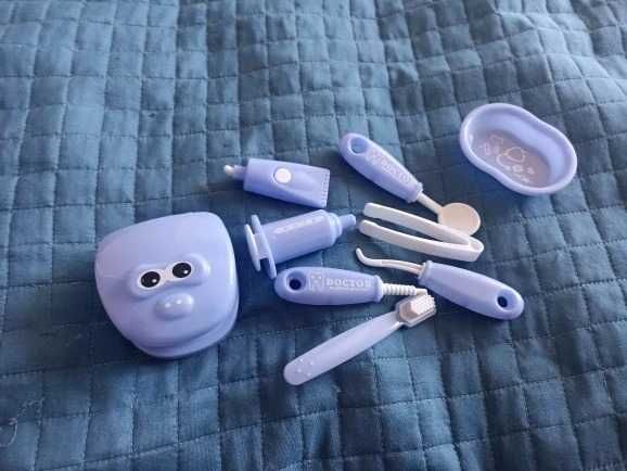 Brinquedo Medico Dentista Infantil 9 Pecas