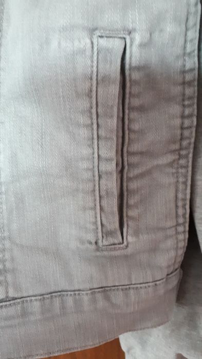 Kurtka jeansowa z kaptuem męska levis