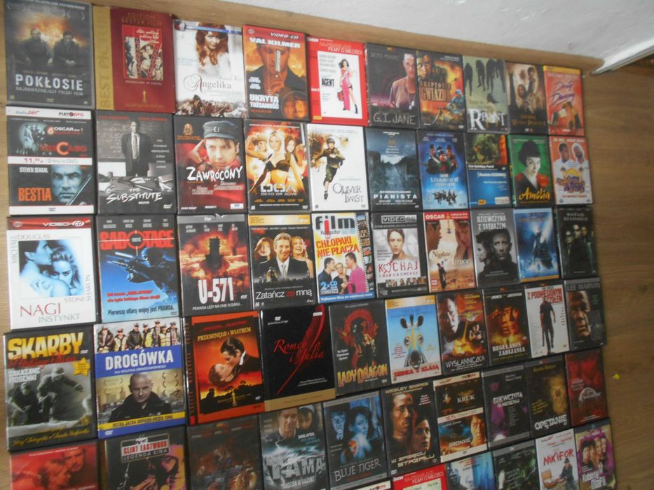 Płyty dvd 100 sztuk