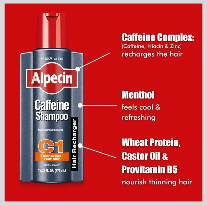 Alpecin Szampon kofeinowy C1 600ml