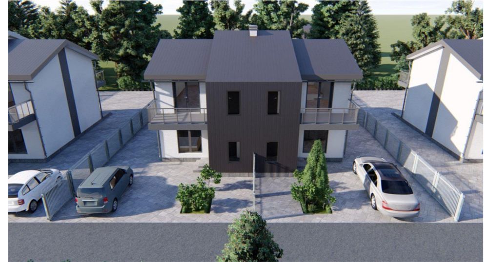 Забудовник КМ White-Blackie Duplex | Продаж дуплексів Київ