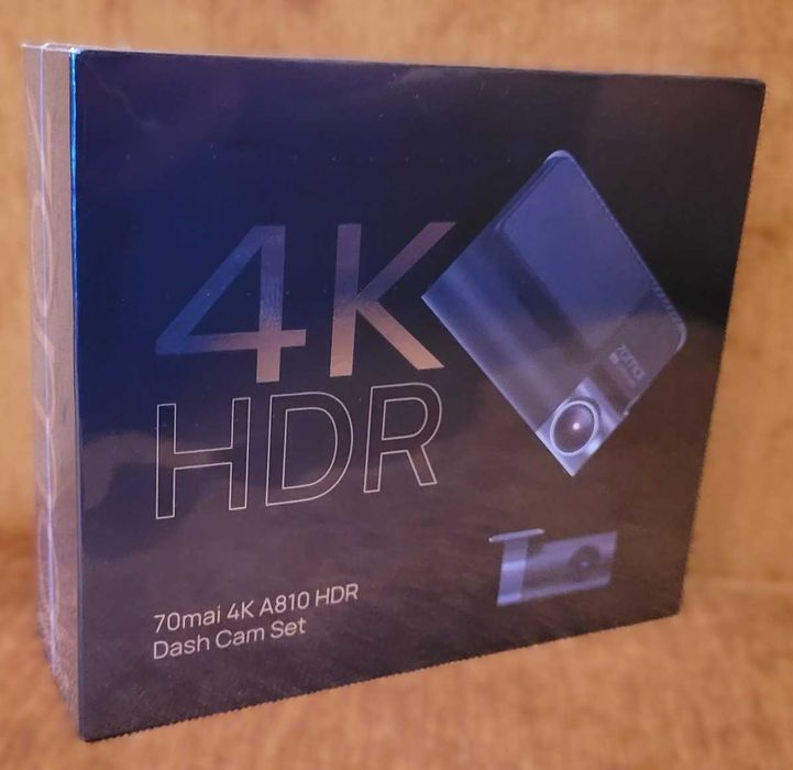 70mai 4K A810 Set Kamera przód + tył Wideo rejestrator w zestawie RC12