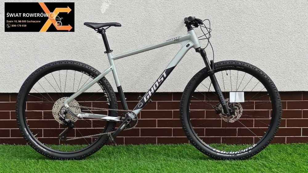 [Nowy] GHOST KATO Essential 29 PRO Grey Black Koła 29 Shimano Deore Hydraulika