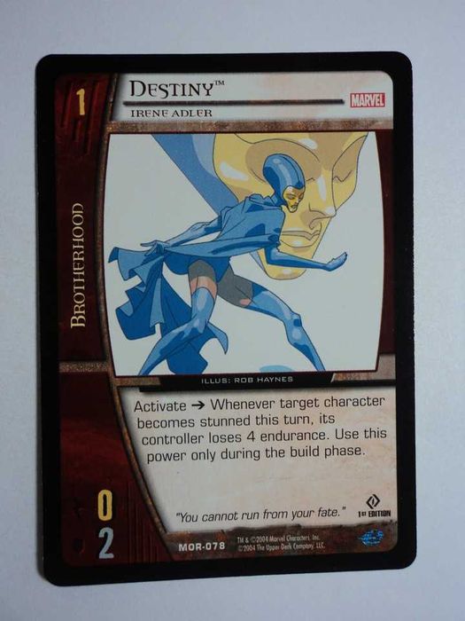 carta VS System: Destiny, Irene Adler - Unlimited Edition