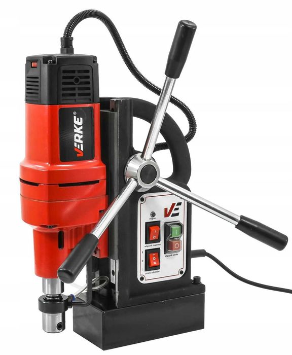 WIERTARKA MAGNETYCZNA 1500W Gwinciarka Magnesówka 15000N 200-600 obr