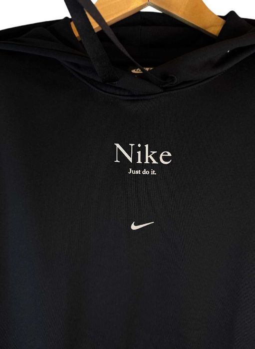 Bluza z kapturem Nike czarna z logiem m