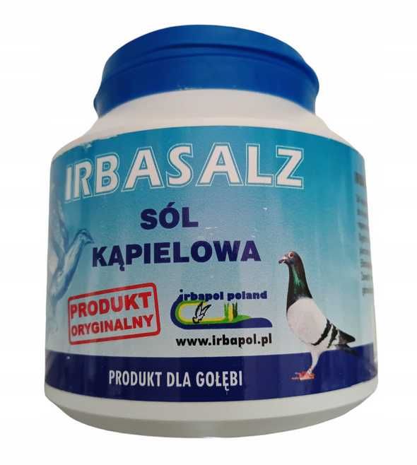 Dla Gołębi IRBASALZ Sól do Kąpieli 600g IRBAPOL Higiena Piór