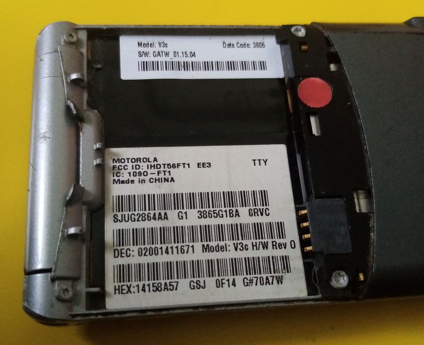 Motorola Razr V3c телефон CDMA