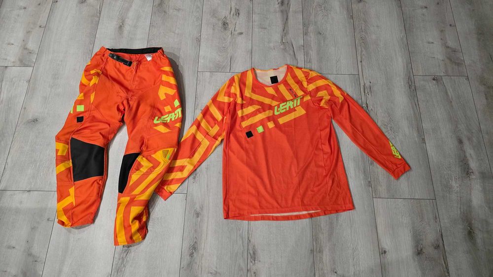 Kompletny strój Leatt Moto Ride Kit 3.5 Citrus