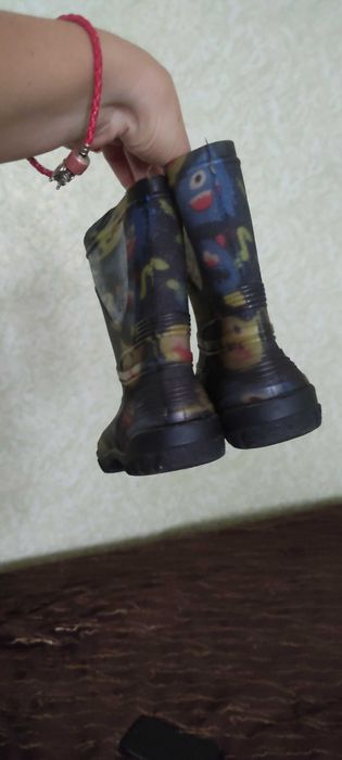 Резинові чоботи дитячі розмір 23