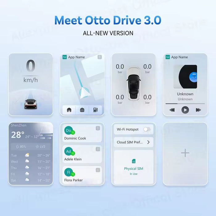 Ottocast P3 Pro - Android 13 приставка