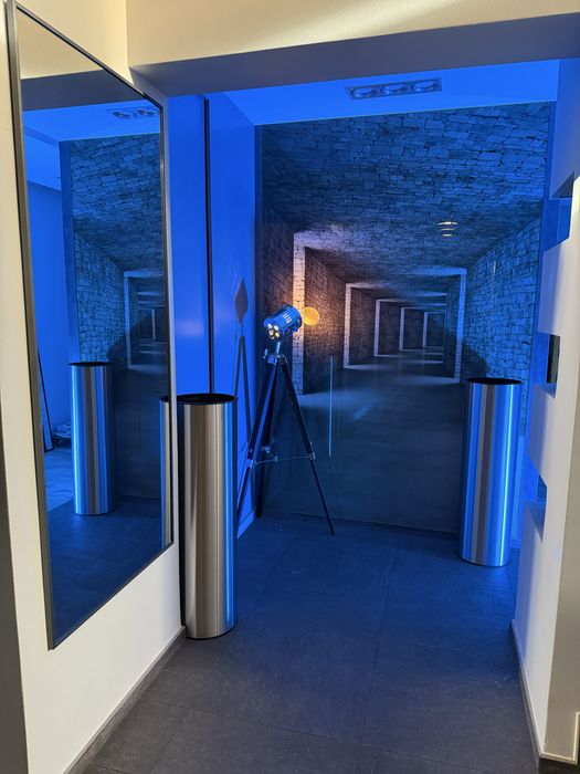 Donica duża metalowa - wysokość 100cm