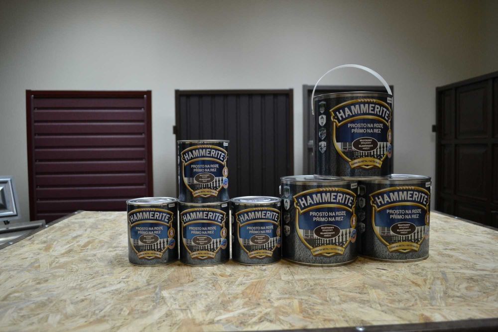 Фарба Хаммерайт, Hammerite, Фарба по іржі, Фарба 3в1