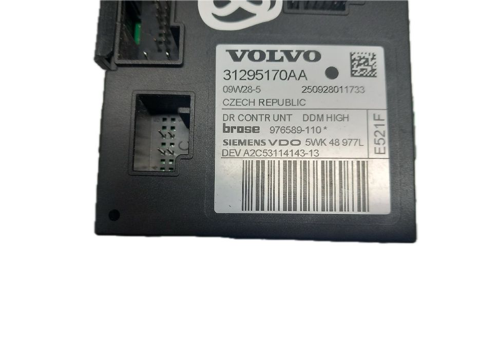 Motor vidro frente esquerdo VOLVO C30