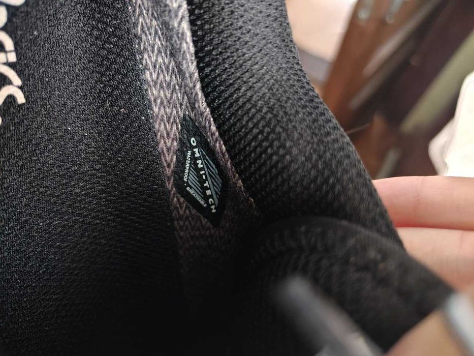 44 Зимові термо кросівки чорні асікс прелеус чоловічі