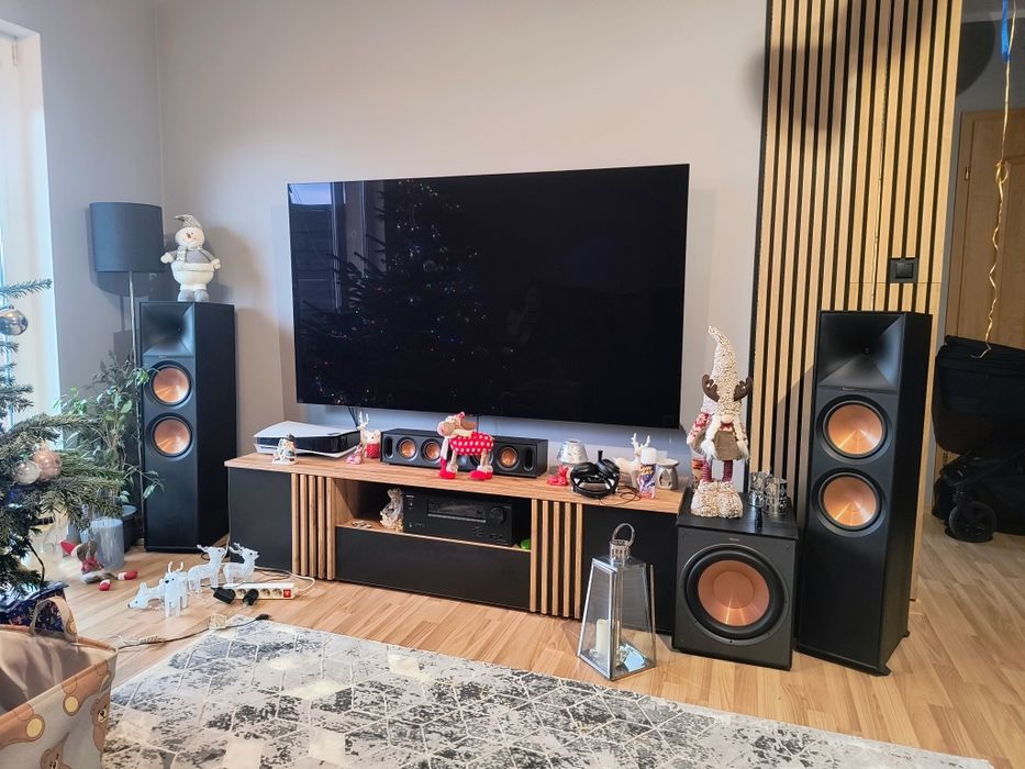 KINO DOMOWE 5.1 KLIPSCH Reference + ONKYO TX-NR6100 + Uchwyty + Kable