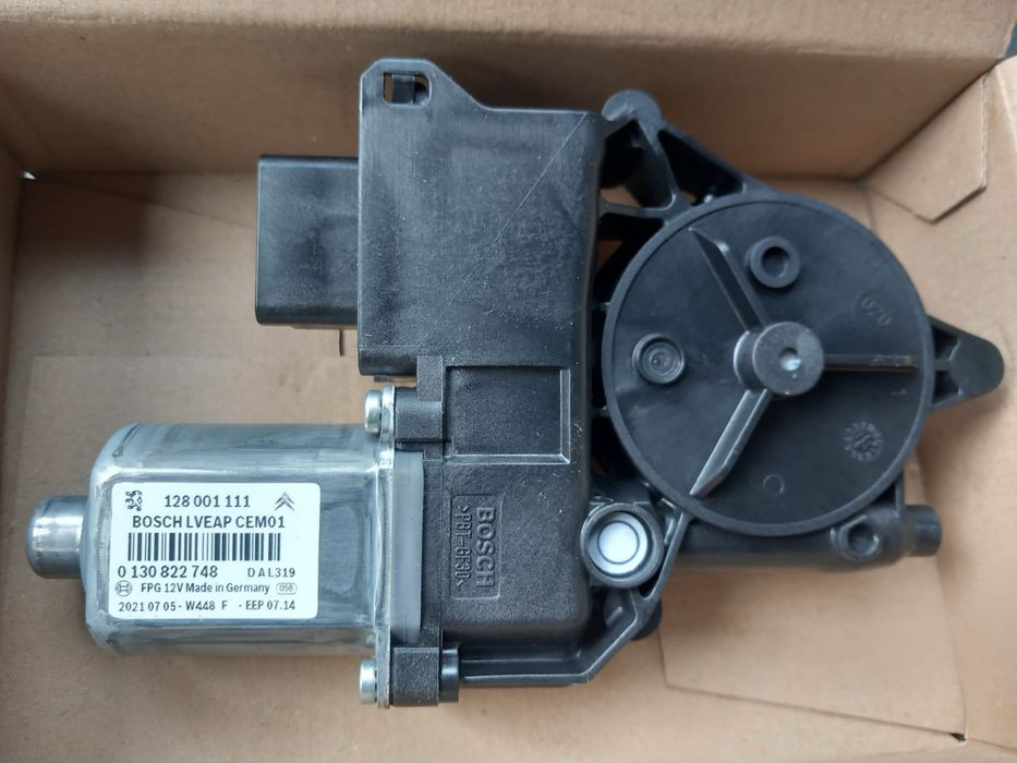 Motor elevador vidro frente esquerdo Citroen C5 2008 a 2019 - NOVO