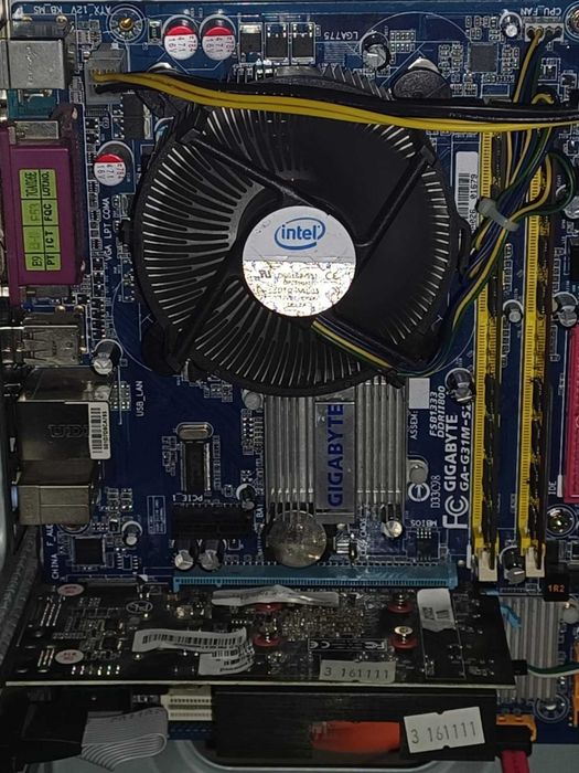 Sprzedam części do komputera Gigabyte GA G31M S2L +inne części