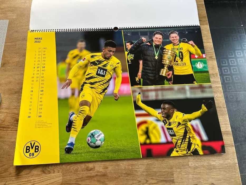 Kalendarz Borussia Dortmund BVB XXL 2022