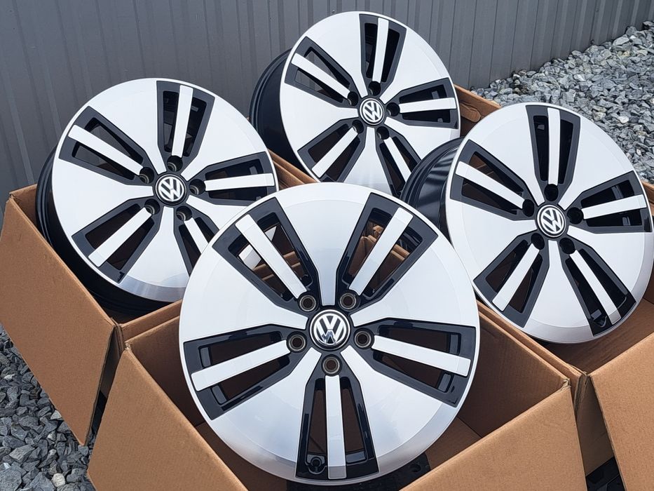 ALUFELGI 17 VW 5x112 Touran Golf Jetta Scirocco Passat Caddy ID-3 #3