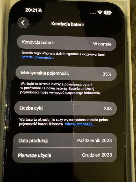 iPhone 15 Pro Max 256 GB Blue Titanium 2023