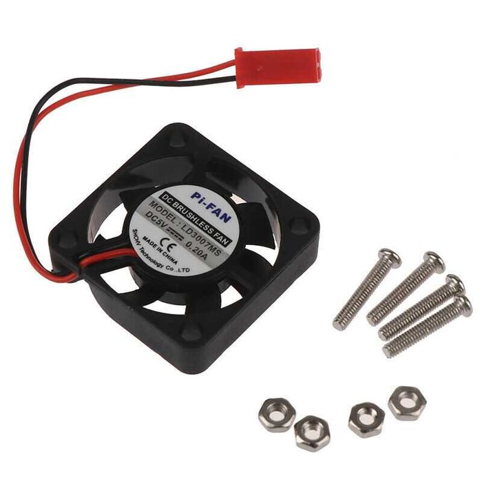 Caixa com cooler para Raspberry Pi 4