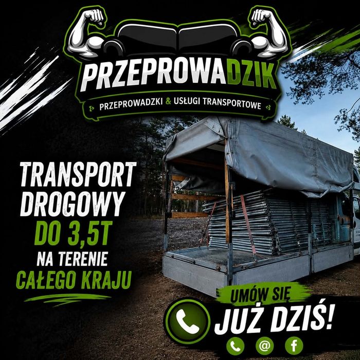 Przeprowadzki prywatne/firmowe-Transport mebli-Transport 3,5t-24h/7