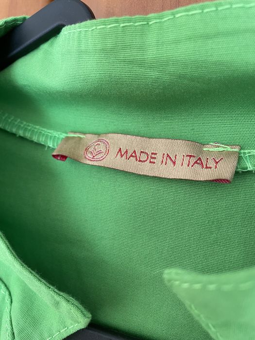 Blusa verde manga 3/4