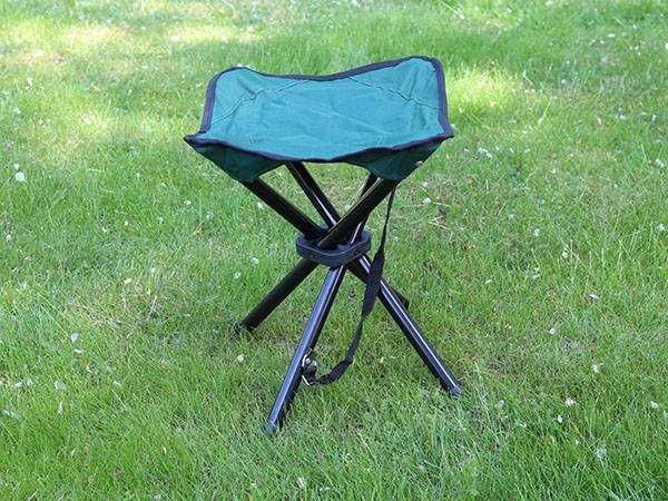 Składany taboret turystyczny krzesełko na ryby i camping