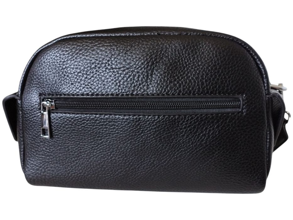 Torebka Damska Z Etui, Mała Czarna Listonoszka Na Ramię